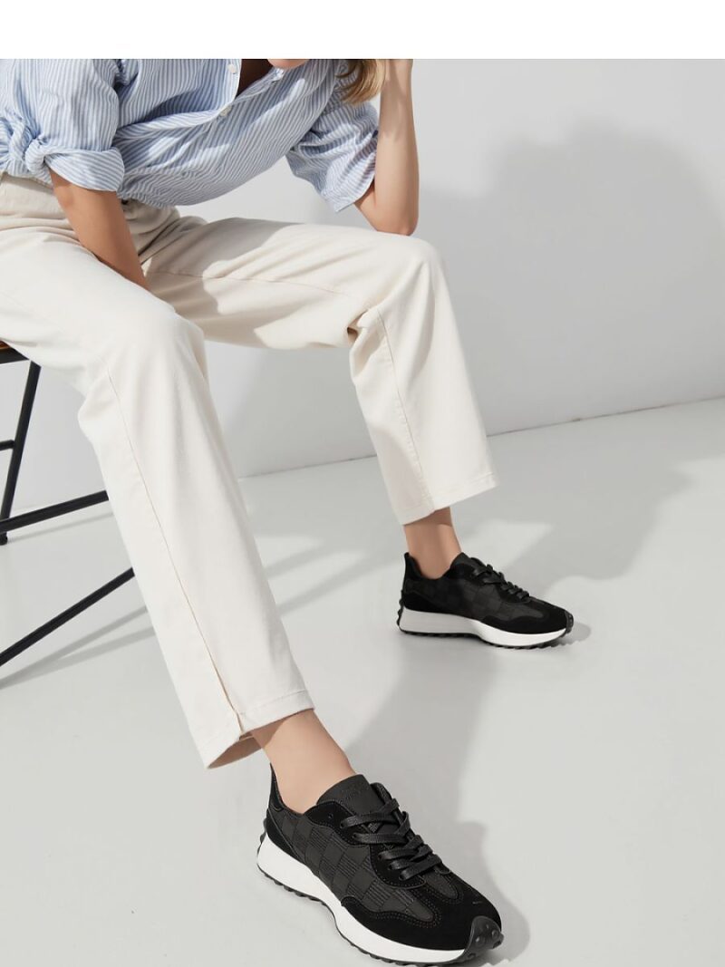 Damskie Sneakersy RENVOX ? Black - Inello - obrazek 4