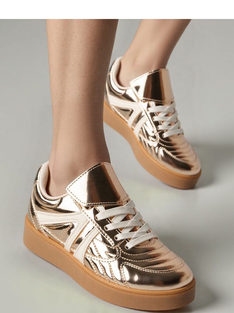 Damskie Sneakersy XERON ? GOLD - Inello - obrazek 2