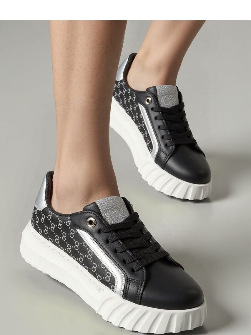 Damskie Sneakersy MONVIA BLACK - Inello - obrazek 2
