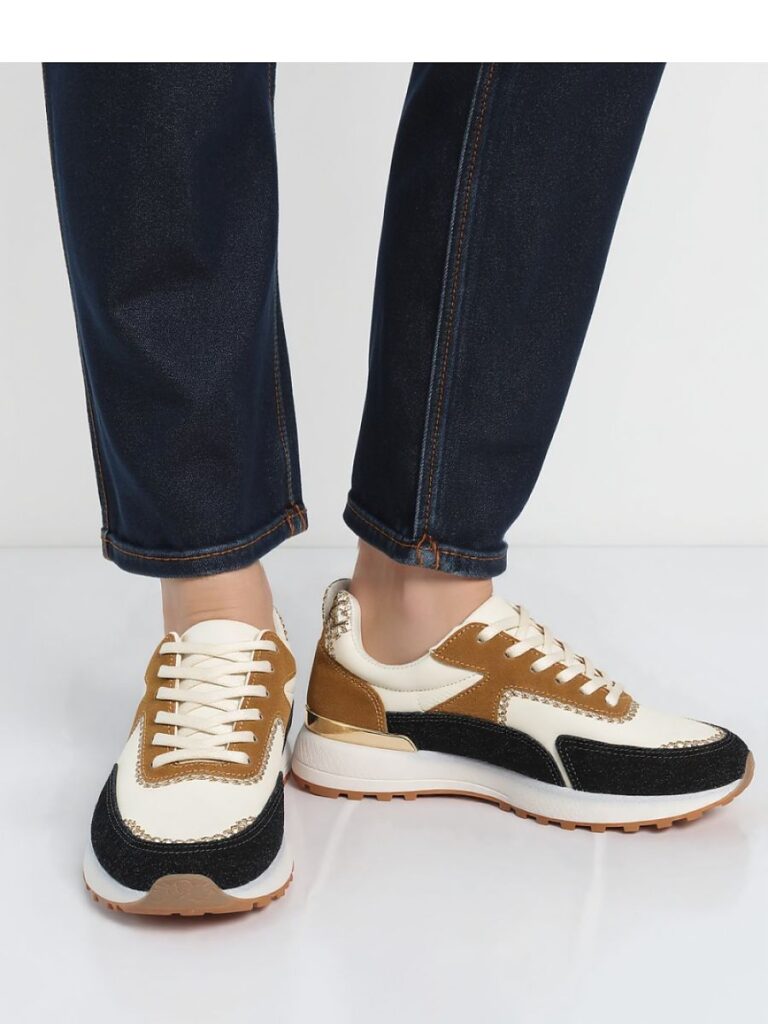 Damskie Sneakersy ARMY WHITE BLACK - Inello