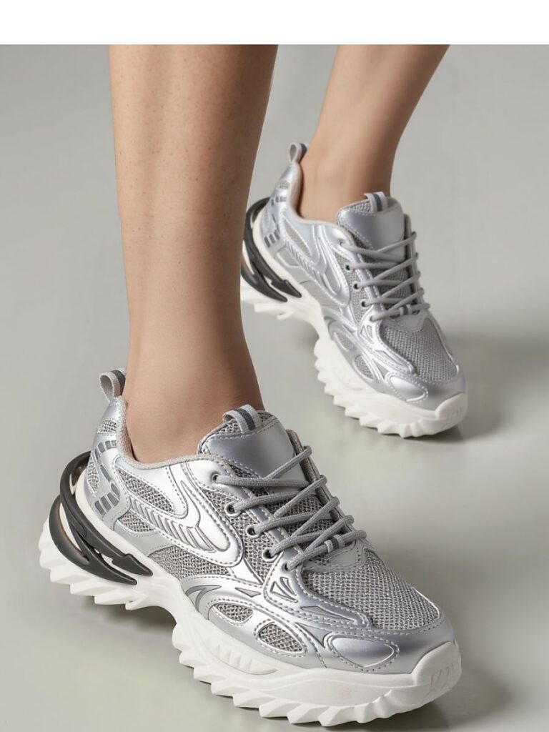Damskie Sneakersy ZERON SILVER - Inello