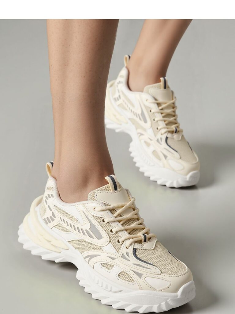 Damskie Sneakersy ZERON BEIGE - Inello