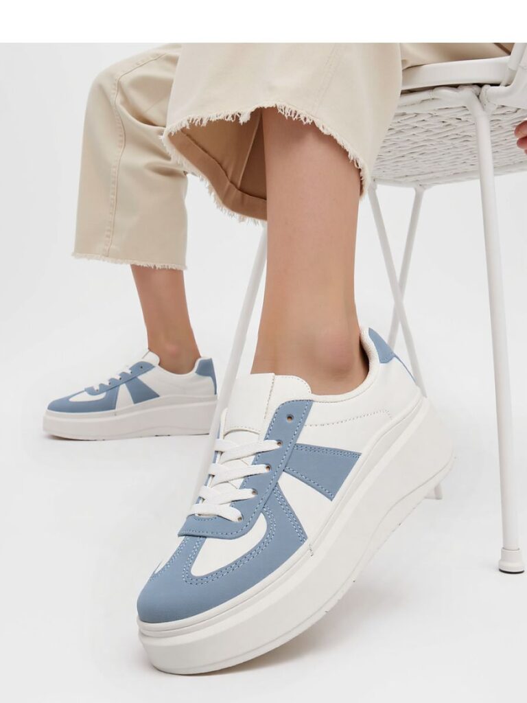 Damskie Sneakersy CITY CHIC BLUE - Inello
