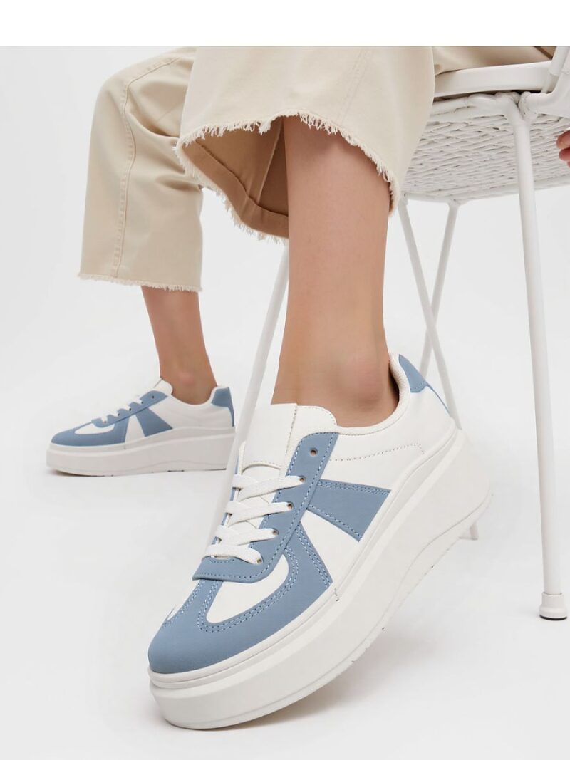 Damskie Sneakersy CITY CHIC BLUE - Inello