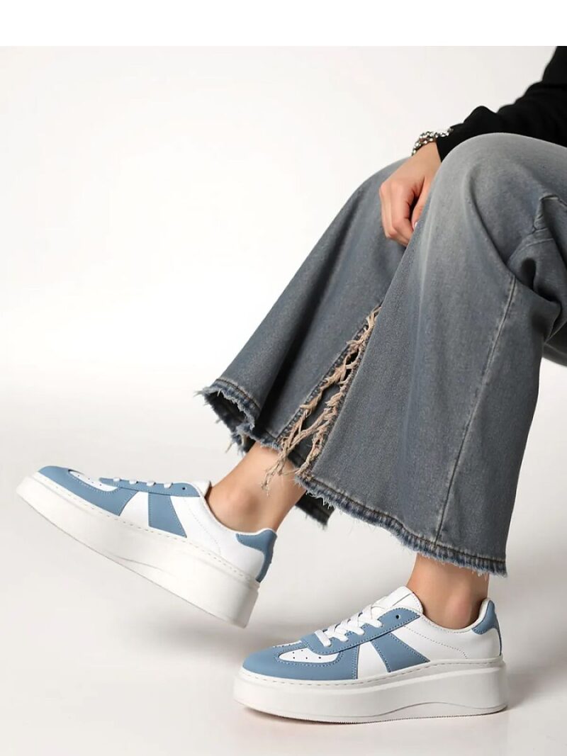 Damskie Sneakersy CITY CHIC BLUE - Inello - obrazek 4
