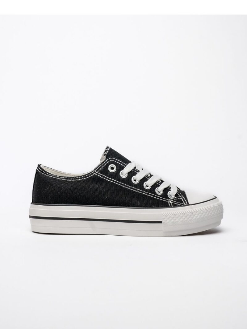 Damskie Trampki KALVAR BLACK - Inello