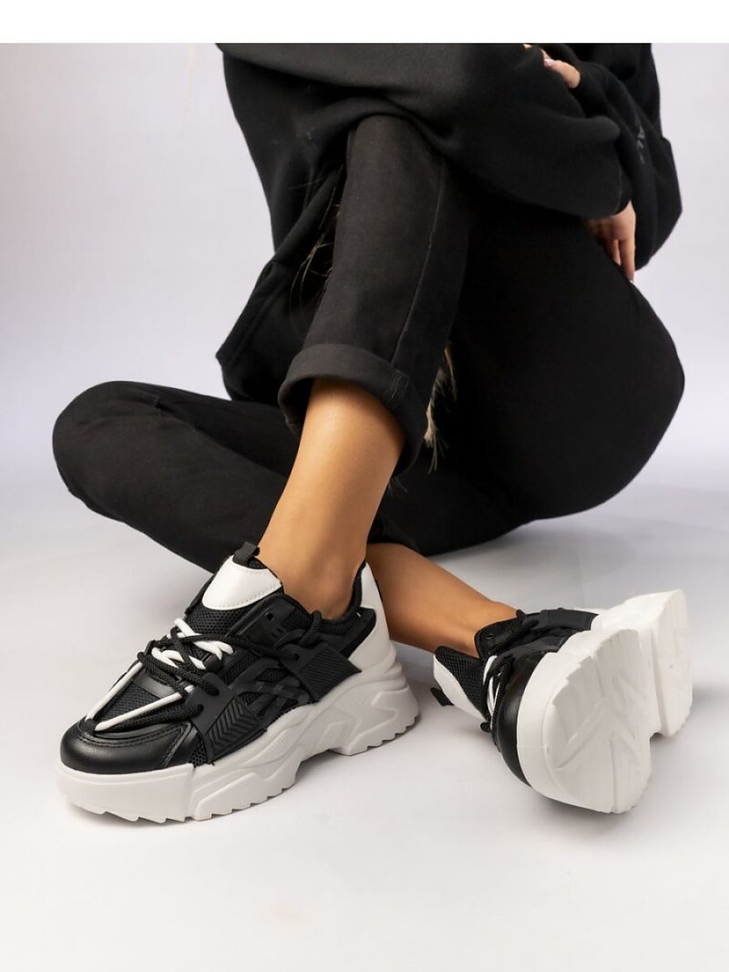 Damskie Sneakersy VEXA BLACK - Inello - obrazek 4