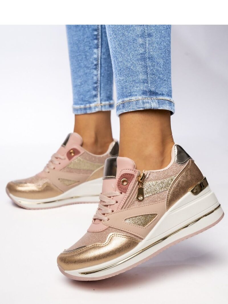 Damskie Sneakersy VELORA PINK - Inello - obrazek 2