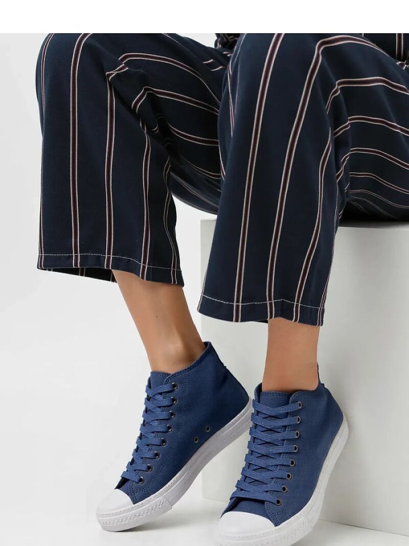 Damskie Trampki LIVIO JEANS BLUE - Inello