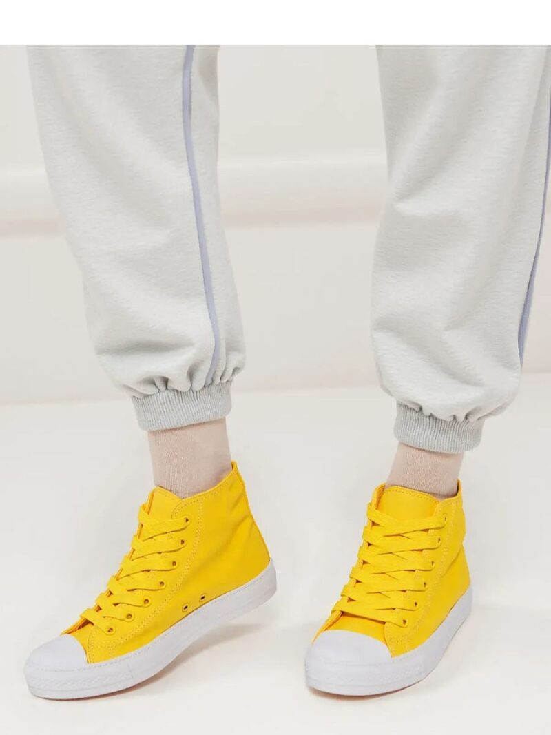 Damskie Trampki LIVIO YELLOW - Inello - obrazek 3