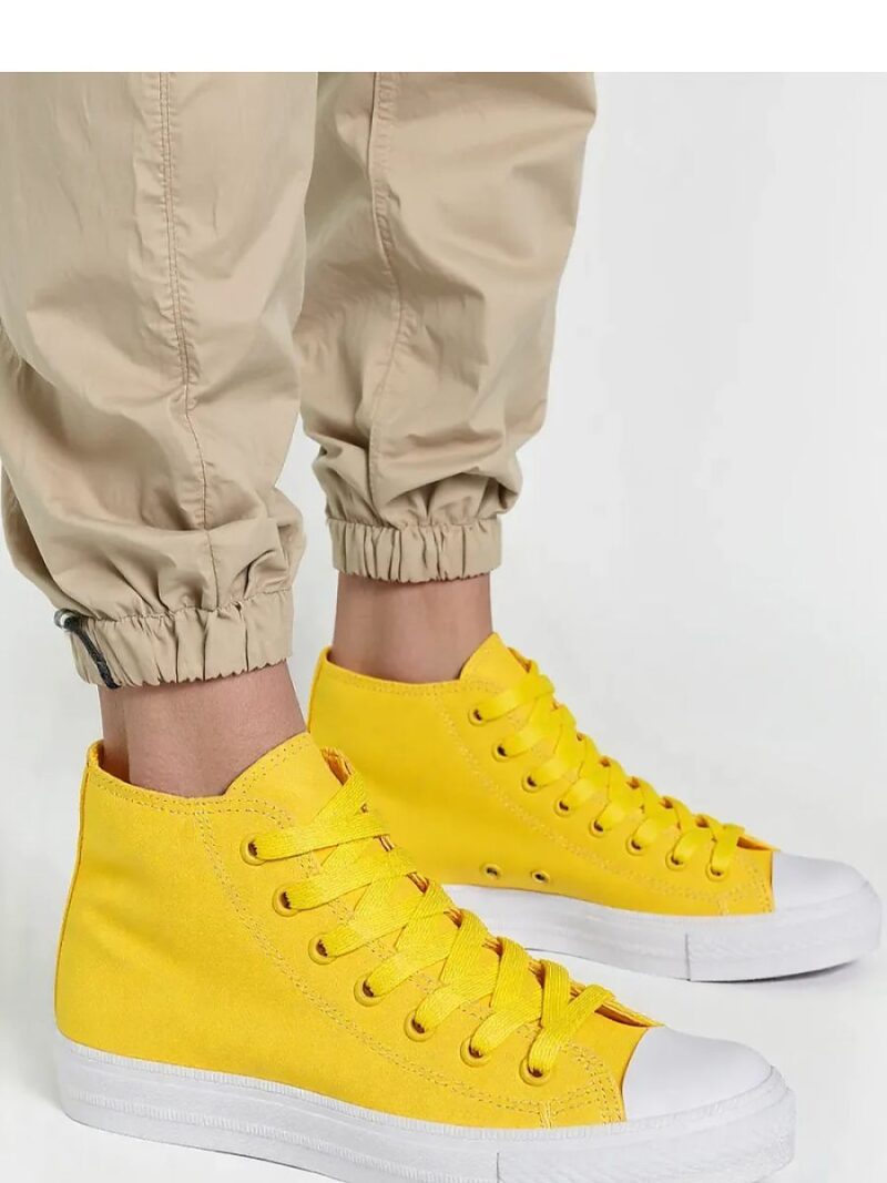 Damskie Trampki LIVIO YELLOW - Inello - obrazek 4