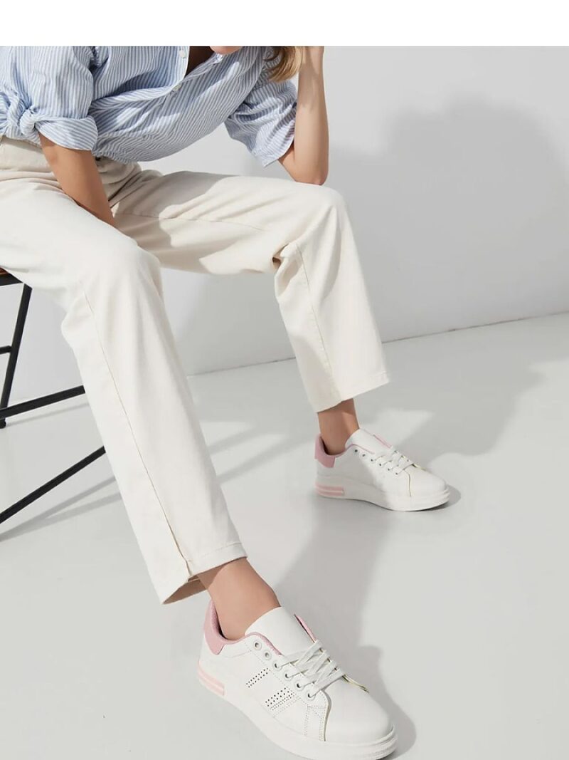 Damskie Sneakersy ROSALIA PINK - Inello - obrazek 4