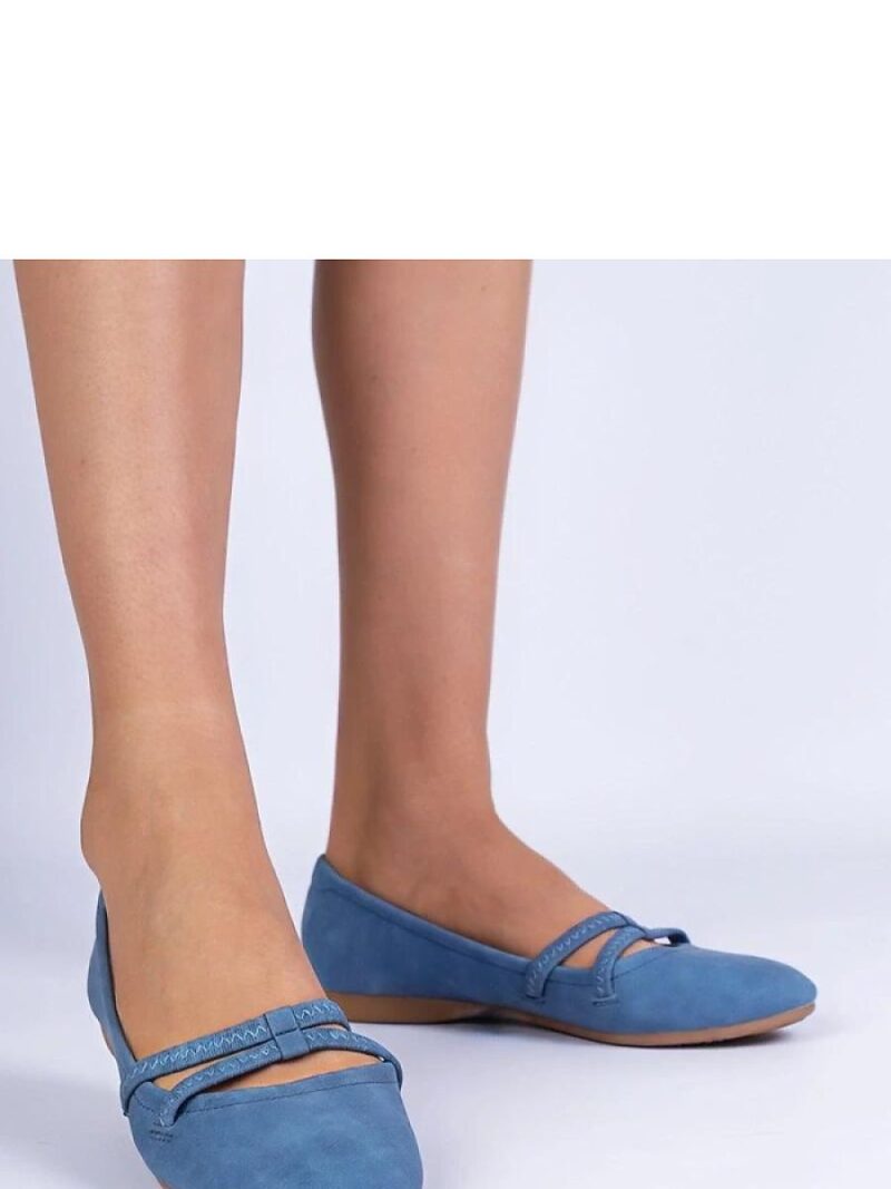 Baleriny Model Baronna N23-1002 Blue - PRIMO
