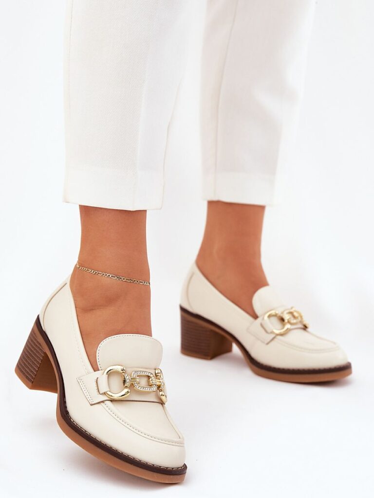 Półbuty Model Draciela 2022 Beige - Step in style