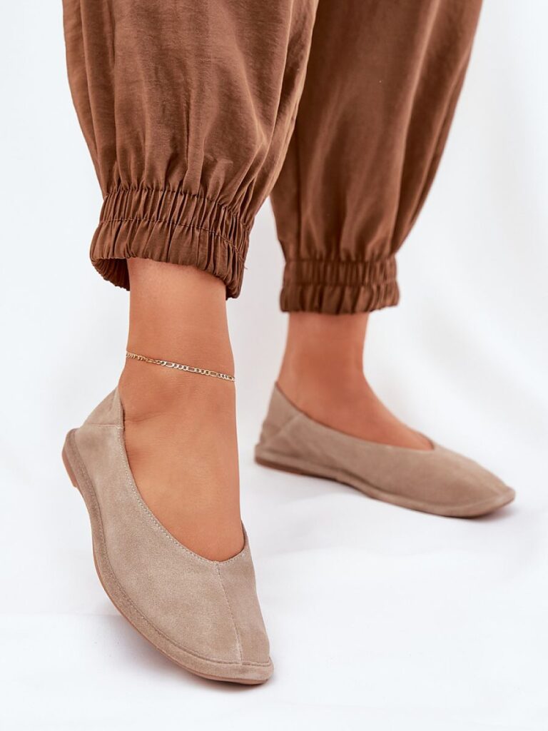 Baleriny Model Big Star RR274082 Beige - Step in style