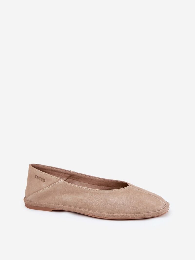 Baleriny Model Big Star RR274082 Beige - Step in style - obrazek 2