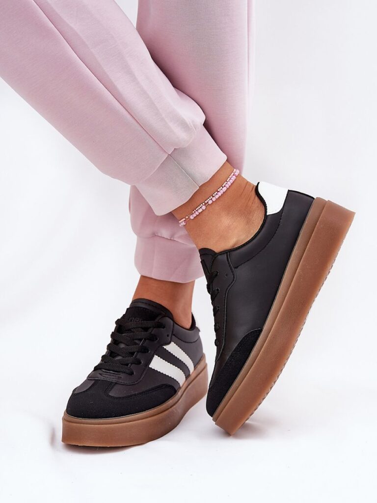 Buty Sportowe Model Elaraven 24SP26-9080 Black - Step in style