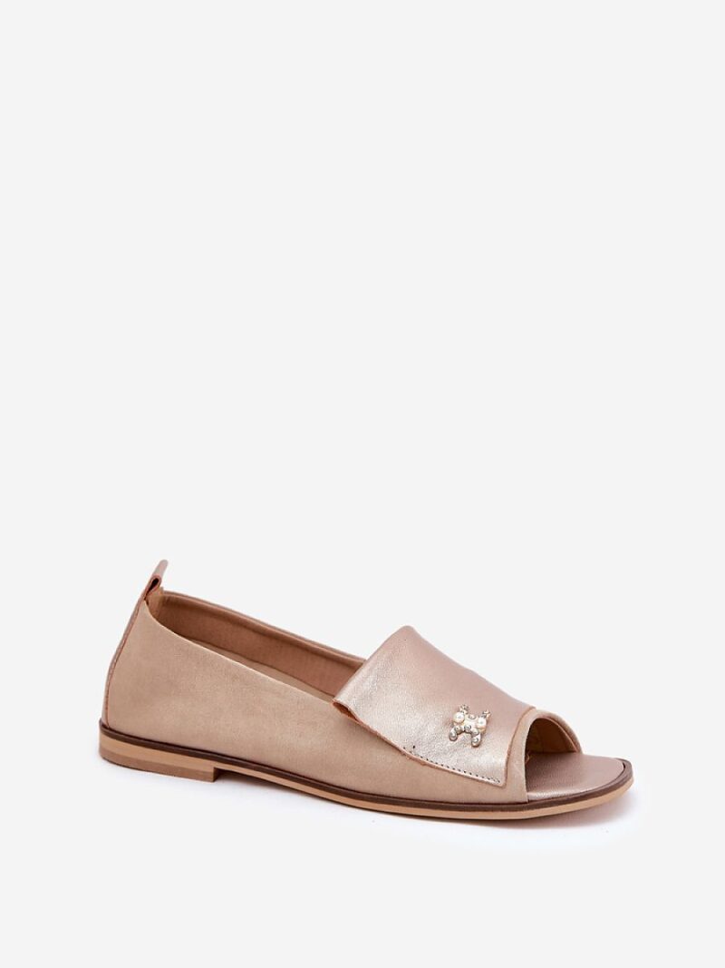 Baleriny Model Zazoo 1865 Beige - Step in style - obrazek 2