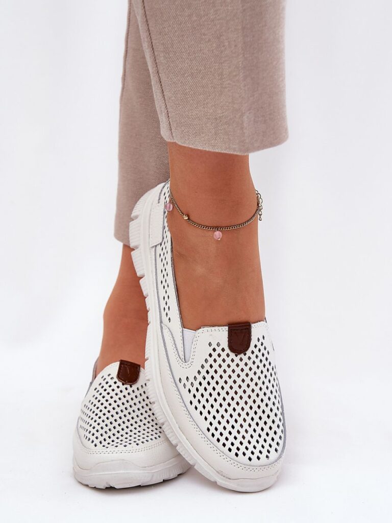 Baleriny Model Vinceza 95336 White - Step in style