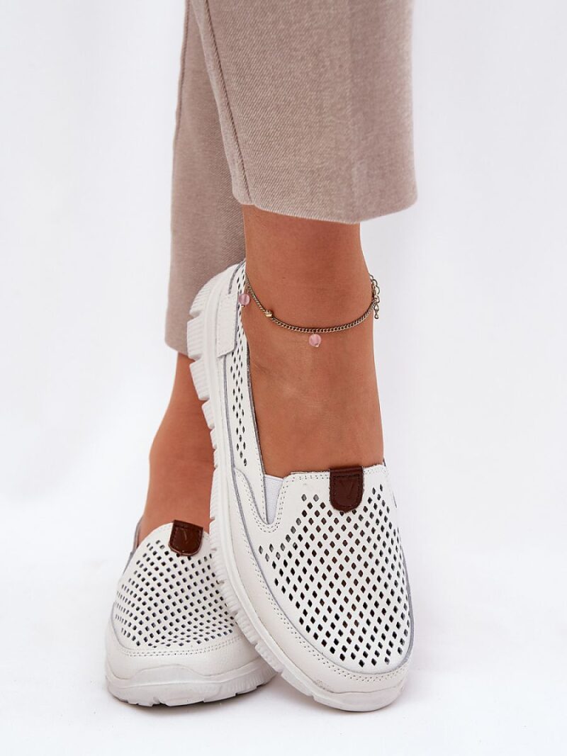 Baleriny Model Vinceza 95336 White - Step in style
