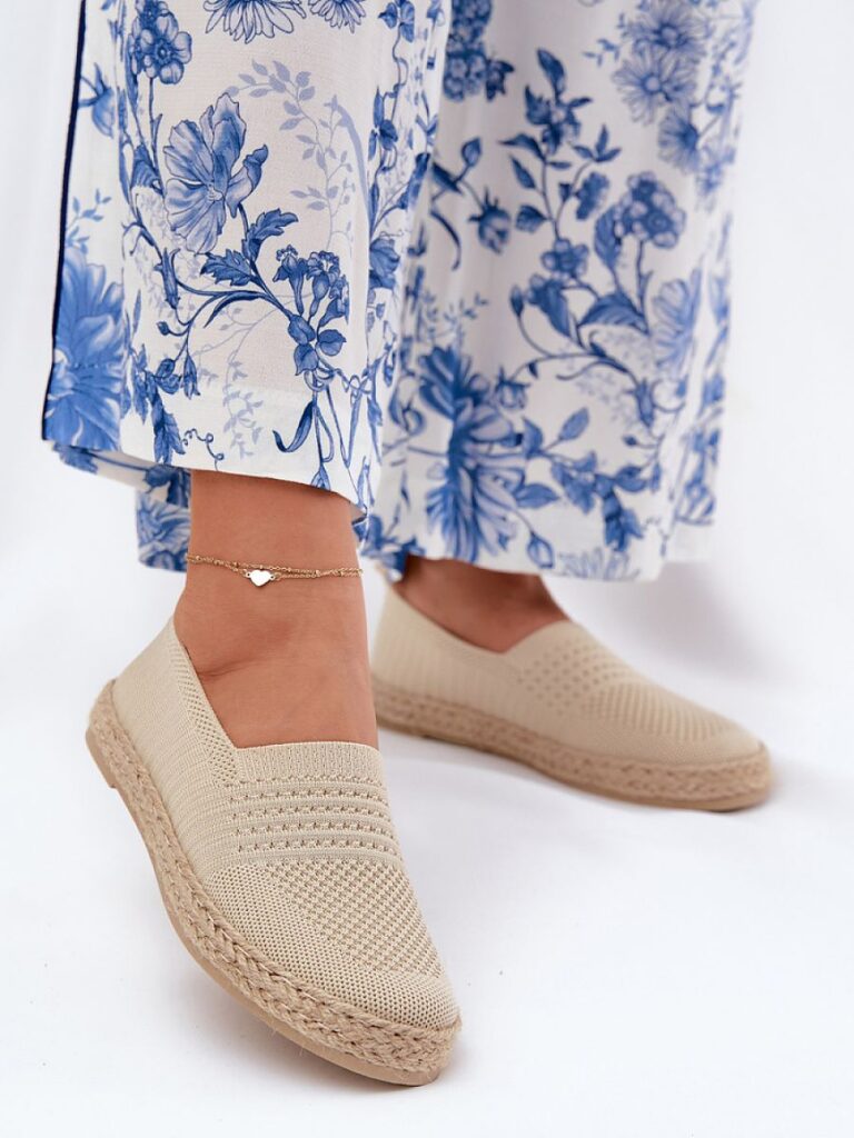Espadryle Model Vinceza 13624 Beige - Step in style
