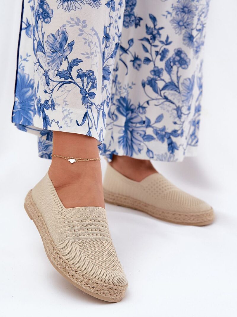 Espadryle Model Vinceza 13624 Beige - Step in style