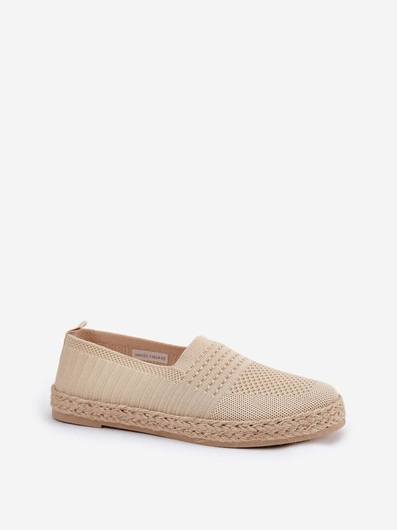 Espadryle Model Vinceza 13624 Beige - Step in style - obrazek 2