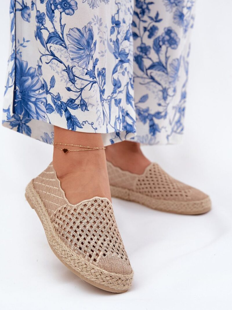 Espadryle Model Vinceza 13625 Beżige - Step in style