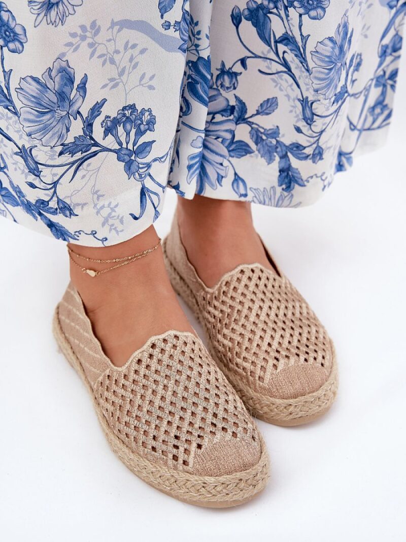 Espadryle Model Vinceza 13625 Beżige - Step in style - obrazek 3