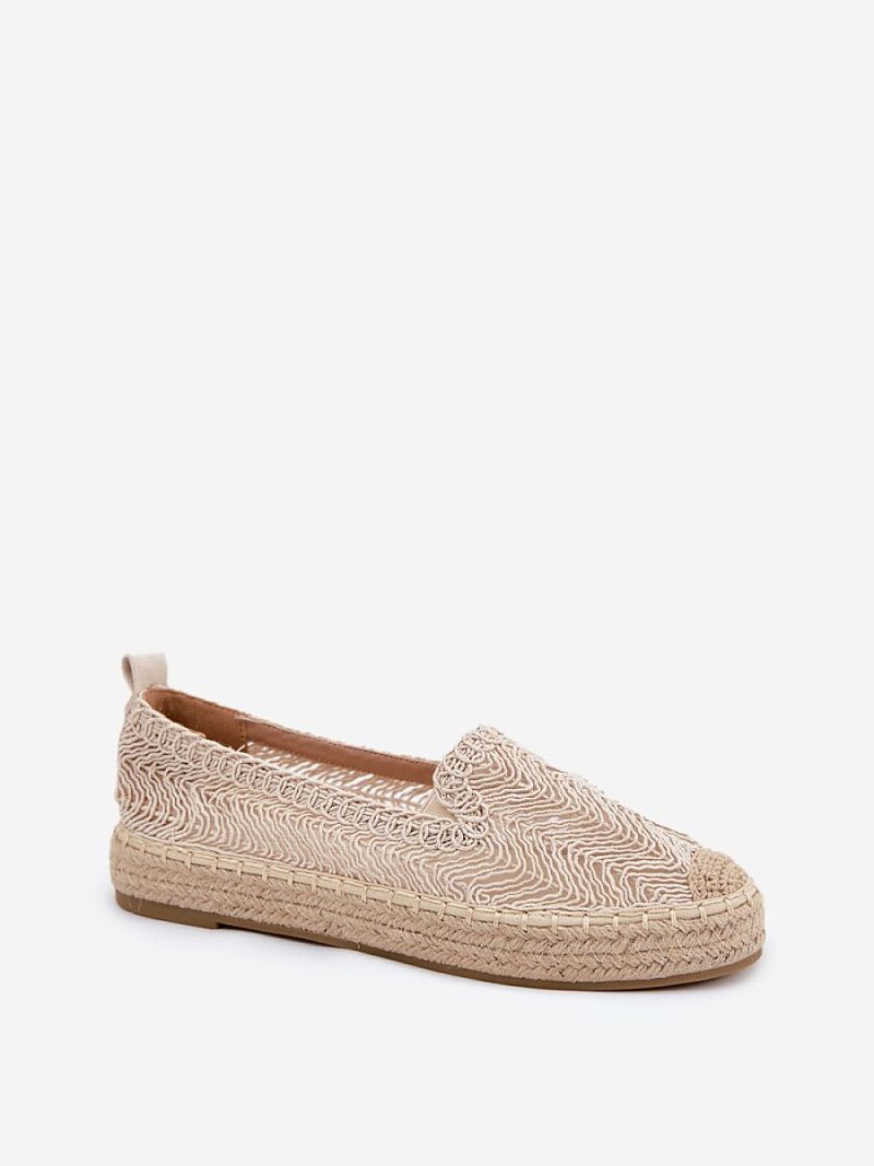 Espadryle Model Vinceza 17392 Beige - Step in style - obrazek 2