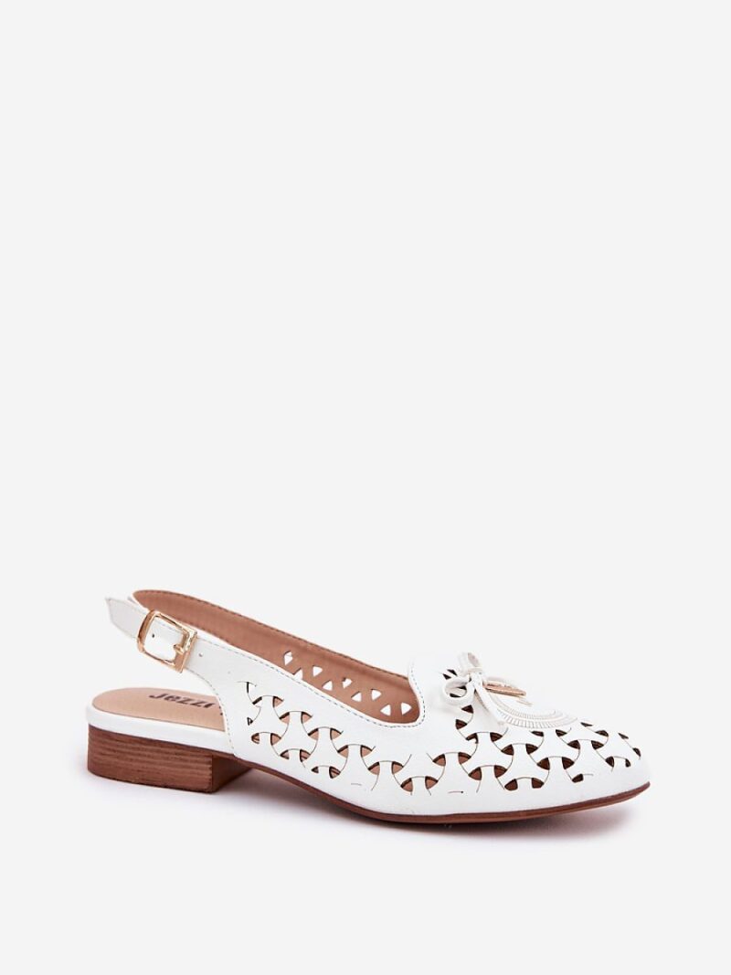 Baleriny Model Navinnia ASA222-7 White - Step in style - obrazek 2