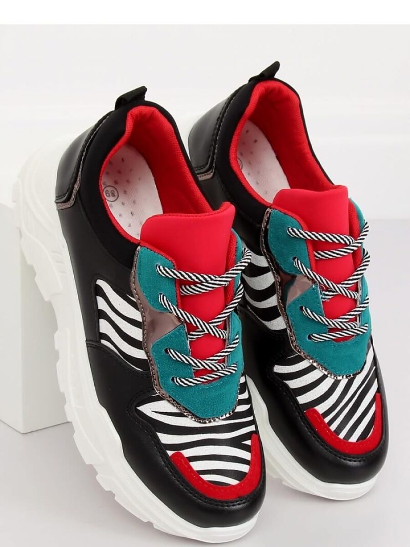 BUTY SPORTOWE CZARNE LV87P-1 BLACKA - Inello