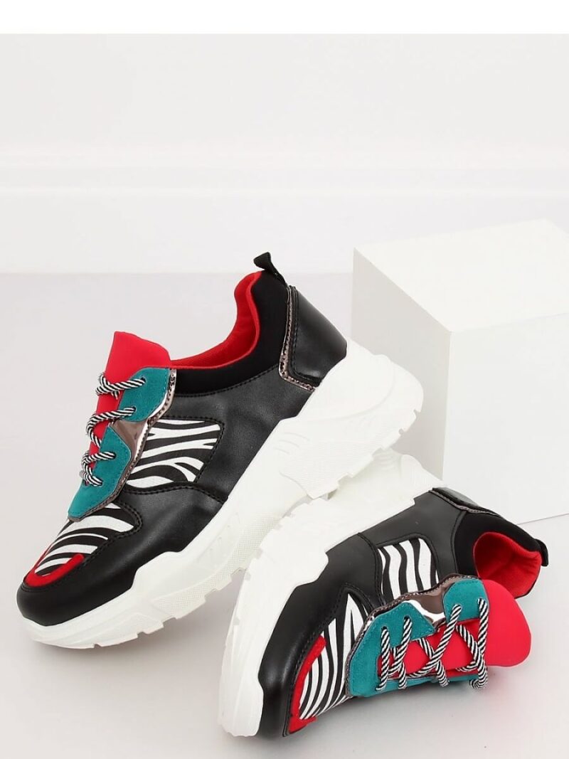 BUTY SPORTOWE CZARNE LV87P-1 BLACKA - Inello - obrazek 3