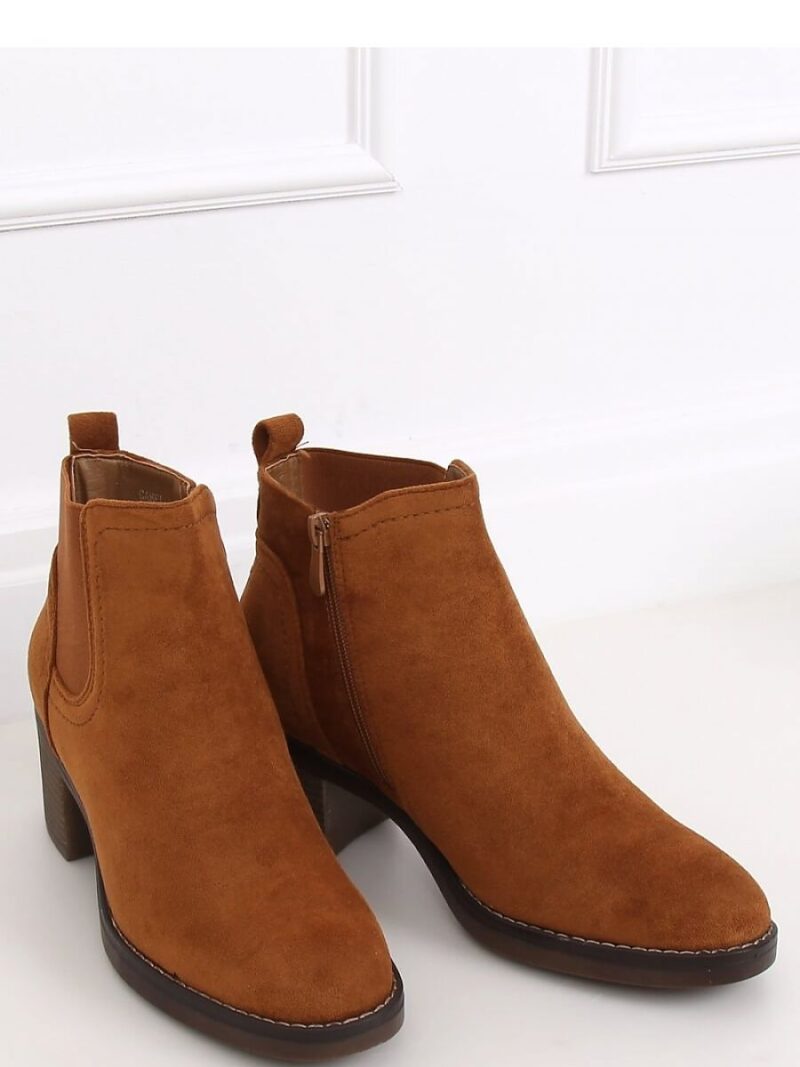 BOTKI NA SZEROKIM OBCASIE CAMEL UK18P CAMEL - Inello - obrazek 4