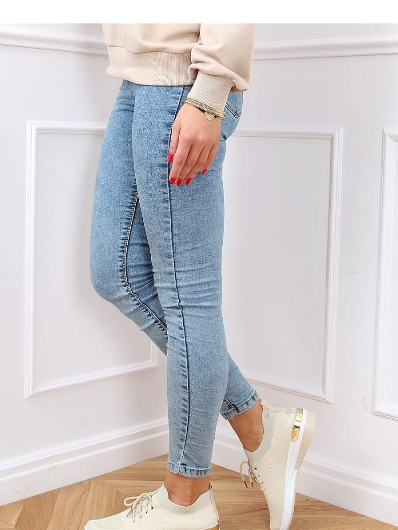 BUTY SPORTOWE SKARPETKOWE BEŻOWE G-363 BEIGE - Inello - obrazek 2