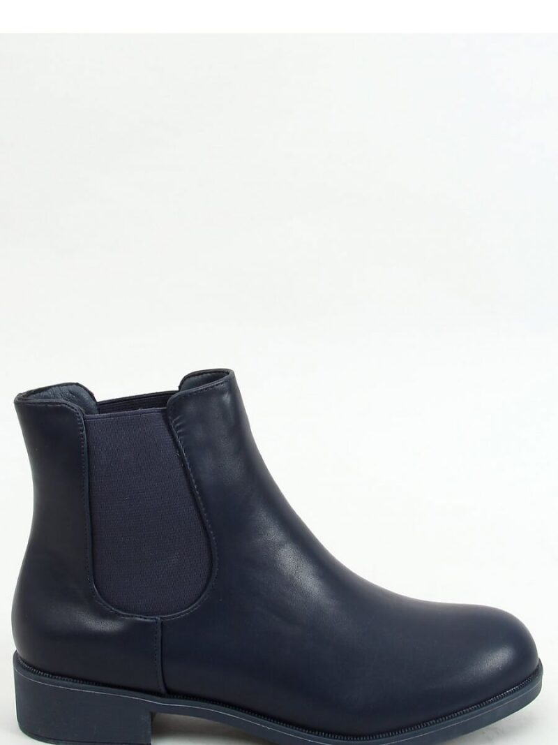 Sztyblety damskie klasyczne granatowe 6217 NAVY - Inello