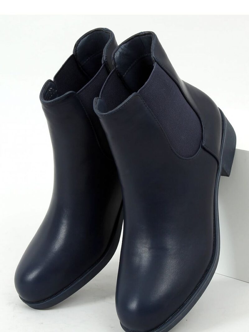 Sztyblety damskie klasyczne granatowe 6217 NAVY - Inello - obrazek 4