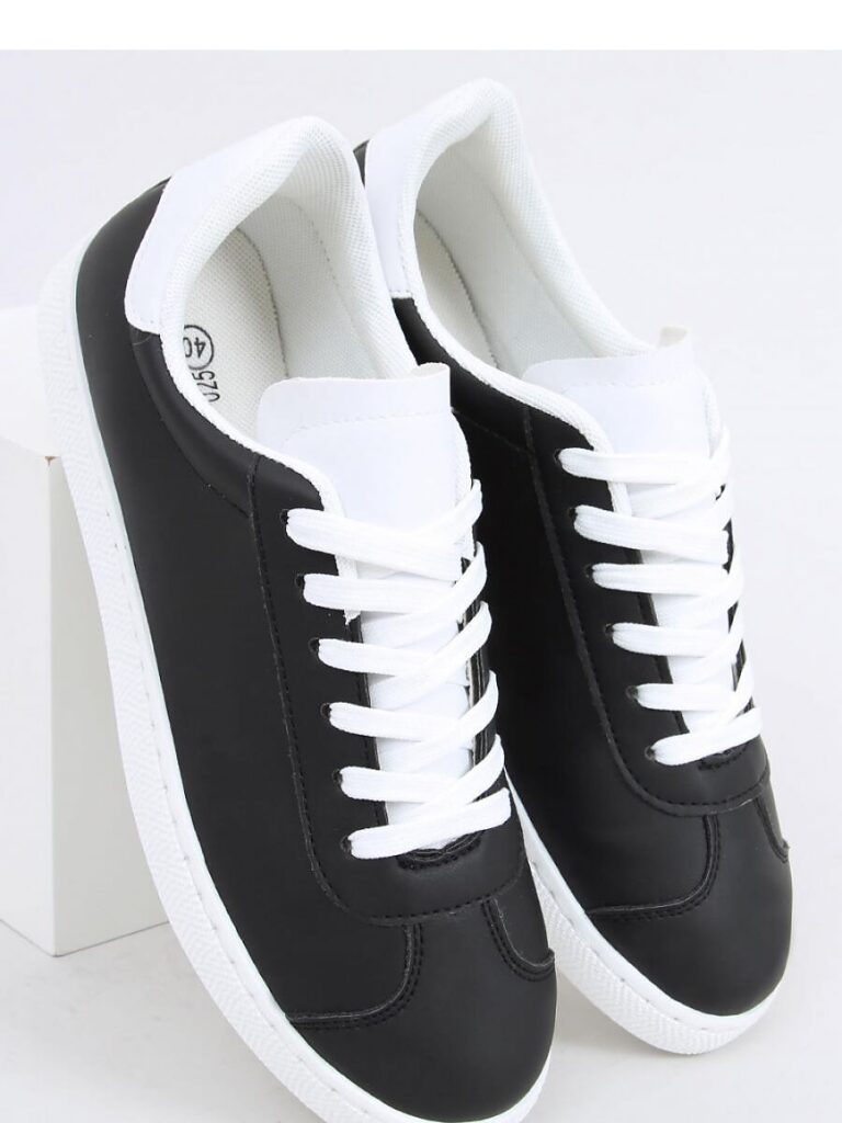 Trampki damskie GIRBO B/WHITE - Inello