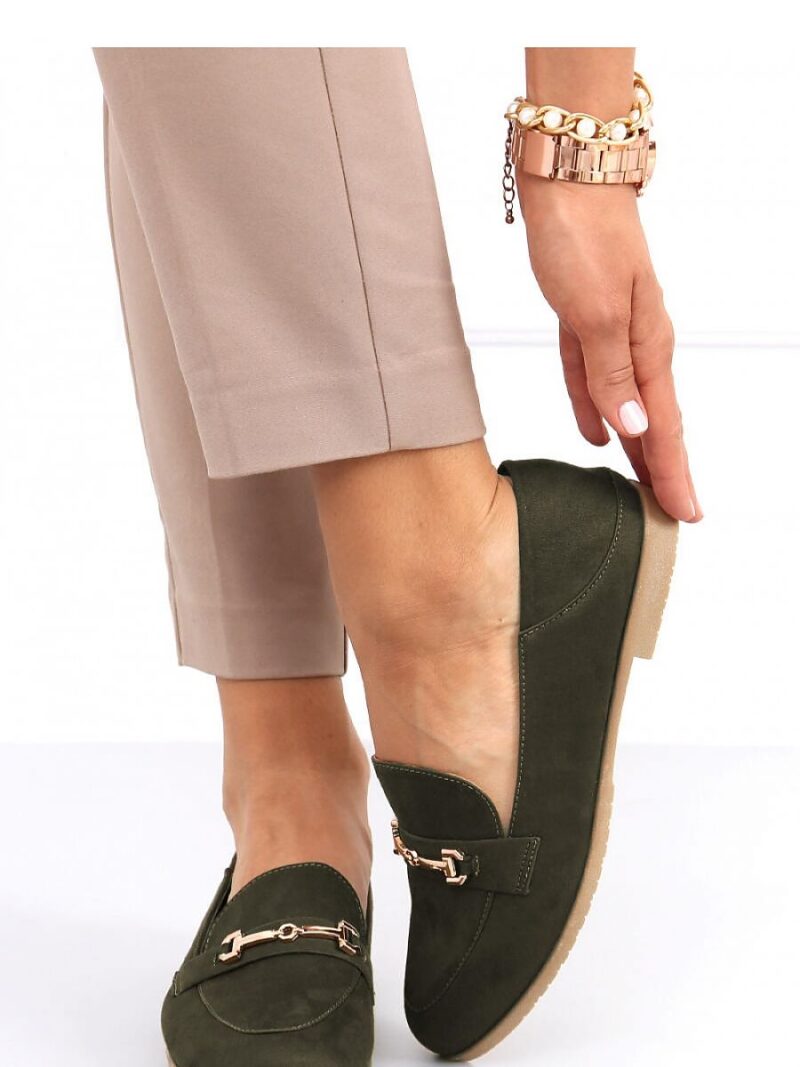 Mokasyny damskie JUSS GREEN - Inello - obrazek 2
