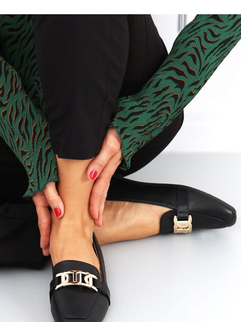 Mokasyny damskie LIDIA BLACK - Inello - obrazek 2