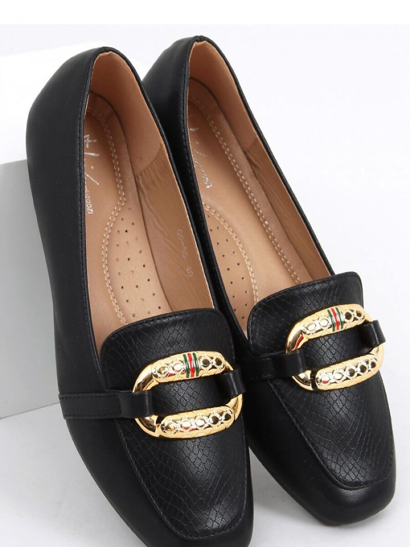 Mokasyny damskie SAJMON BLACK - Inello - obrazek 4