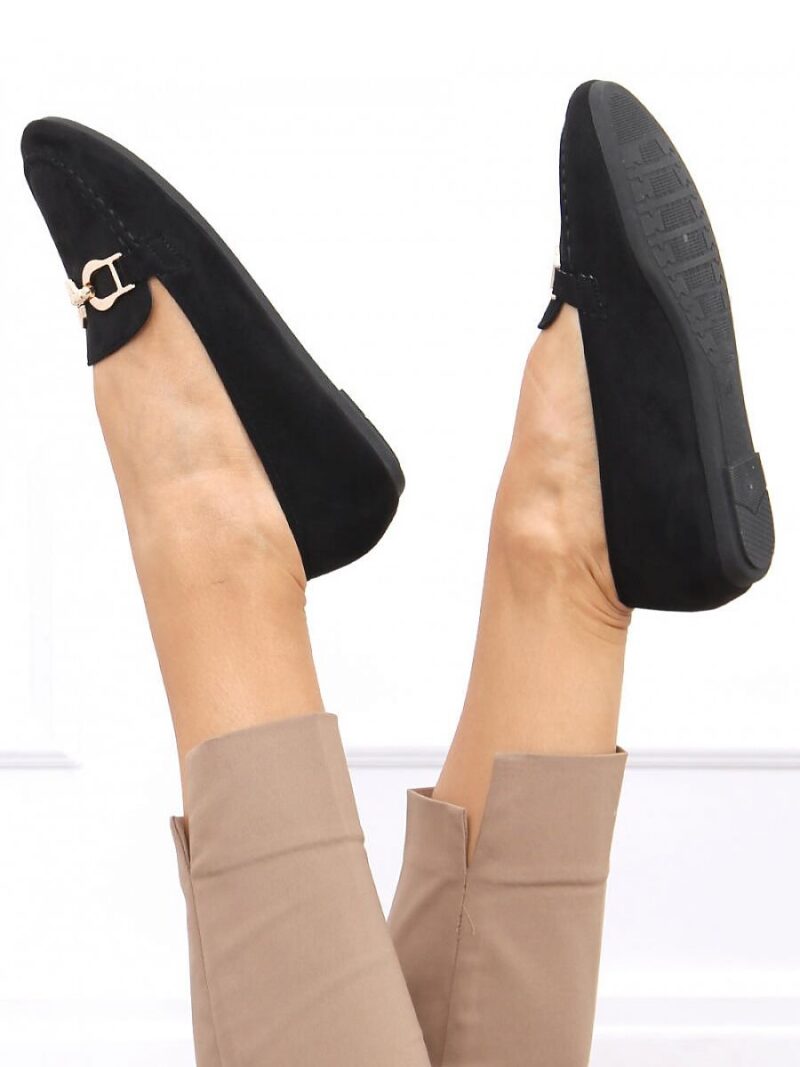 Mokasyny damskie CATALINA BLACK - Inello - obrazek 3