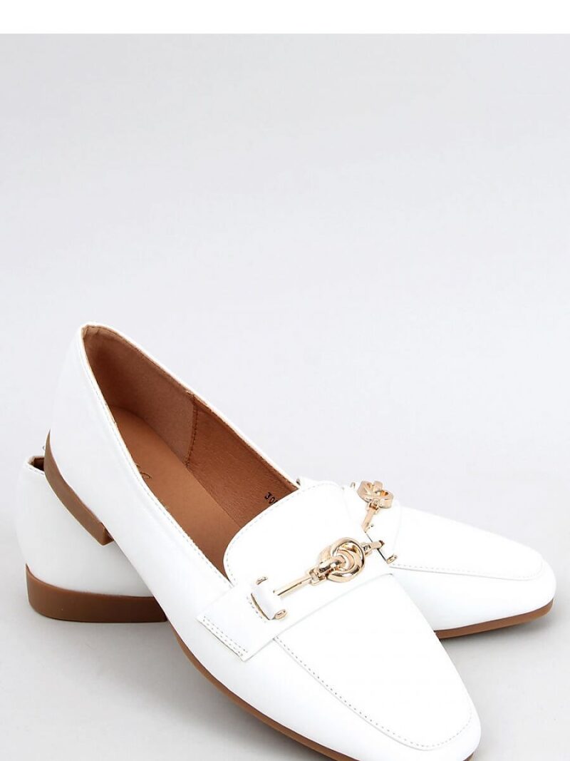 Mokasyny damskie TANSY WHITE - Inello