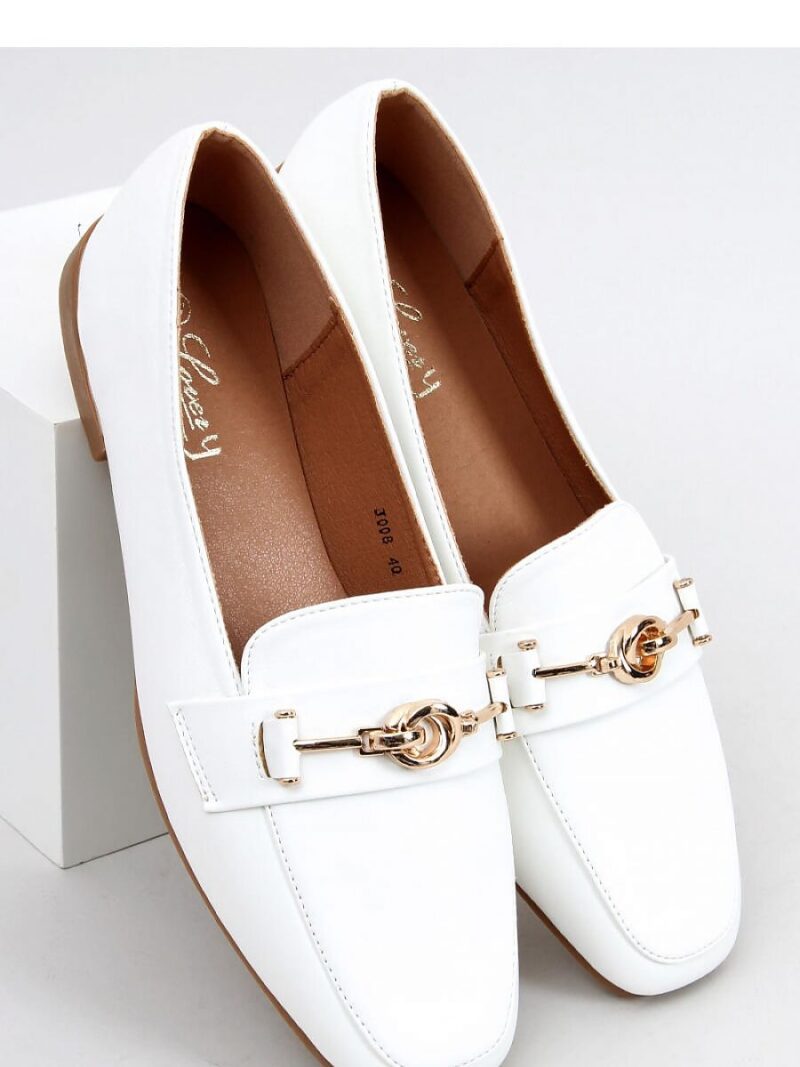 Mokasyny damskie TANSY WHITE - Inello - obrazek 4