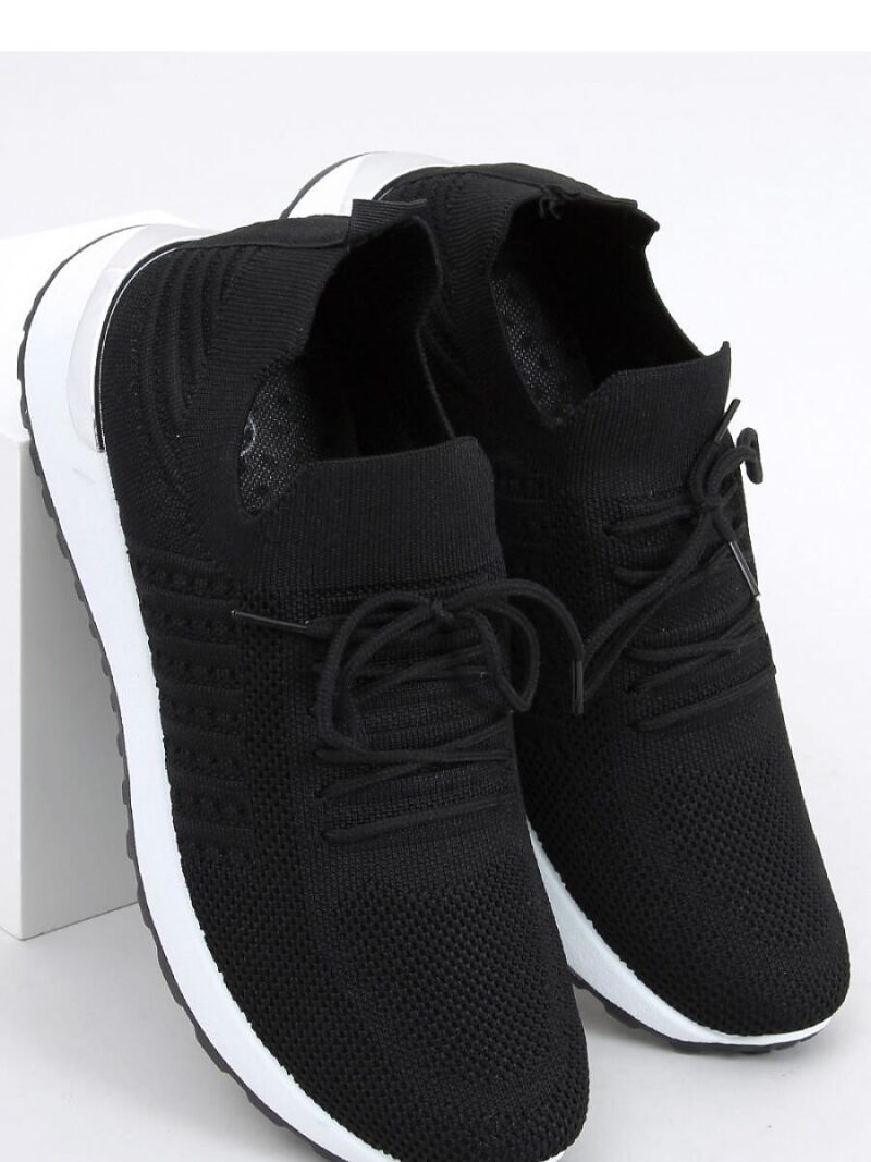 Sneakersy skarpetkowe LARS BLACK - Inello - obrazek 4