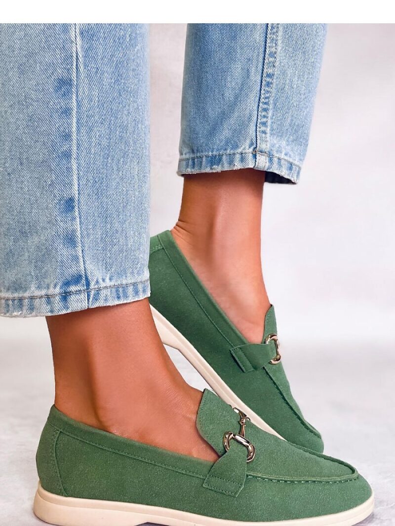 Mokasyny damskie MILVA GREEN - Inello - obrazek 4