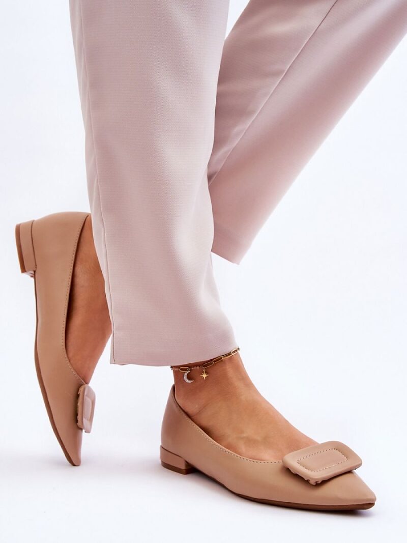 Baleriny Model Rivea 9533 Beige - Step in style - obrazek 3