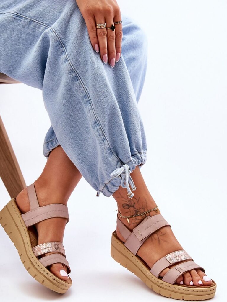 Sandały Model Fresh Look 23-46011 Pink - Step in style