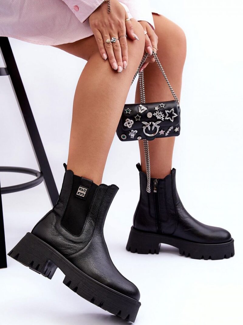 Sztyblety Model Lisencca 60453 Black - Step in style - obrazek 2