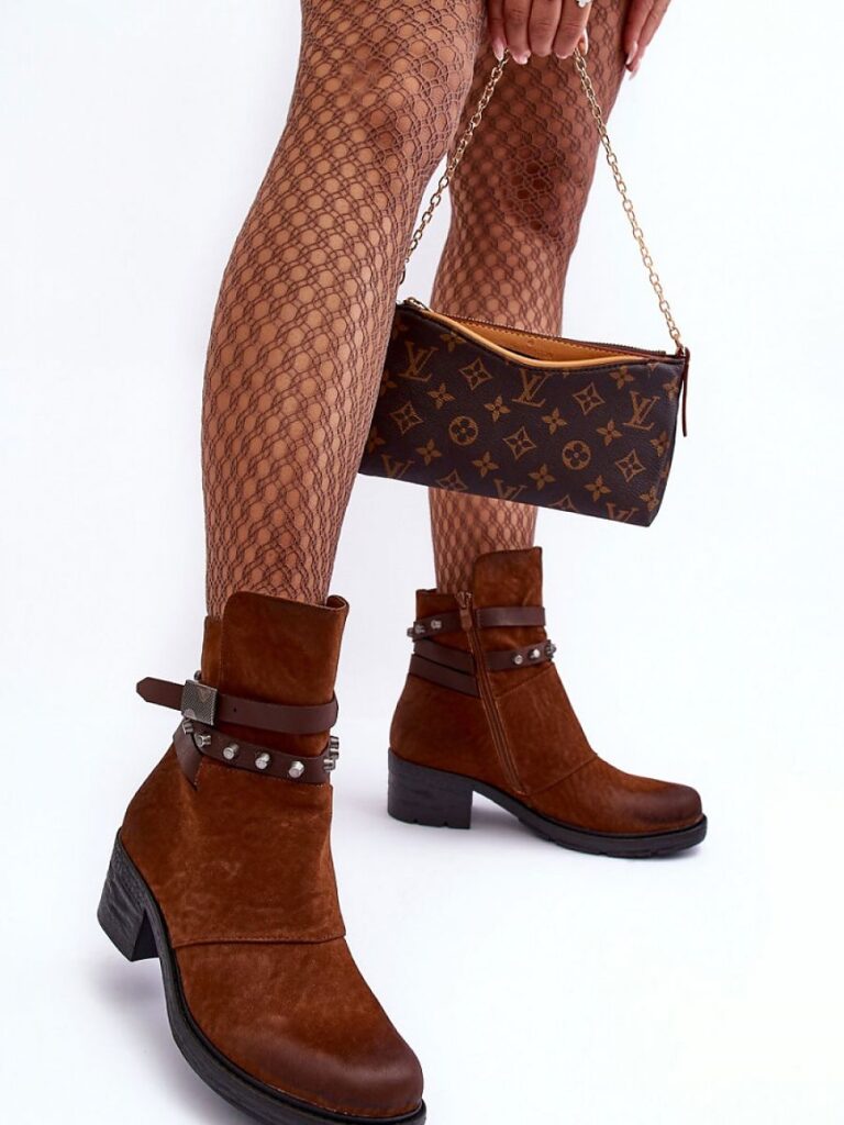 Botki Model Effie ST-69 Camel - Step in style
